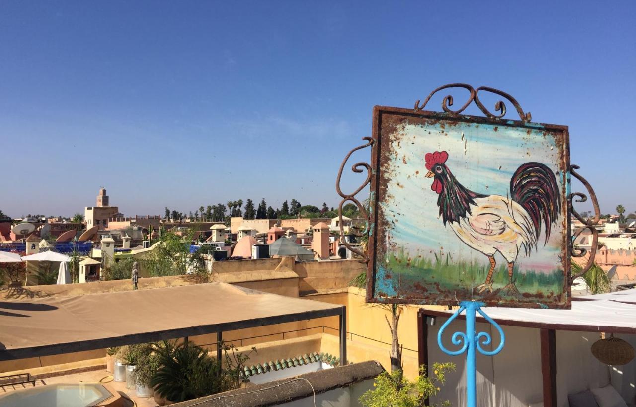 Riad Le Coq Berbere Marrakesz Zewnętrze zdjęcie