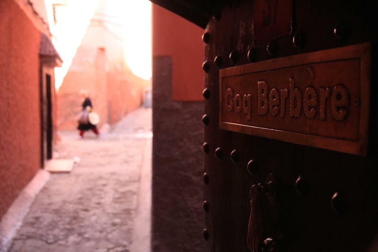 Riad Le Coq Berbere Marrakesz Zewnętrze zdjęcie